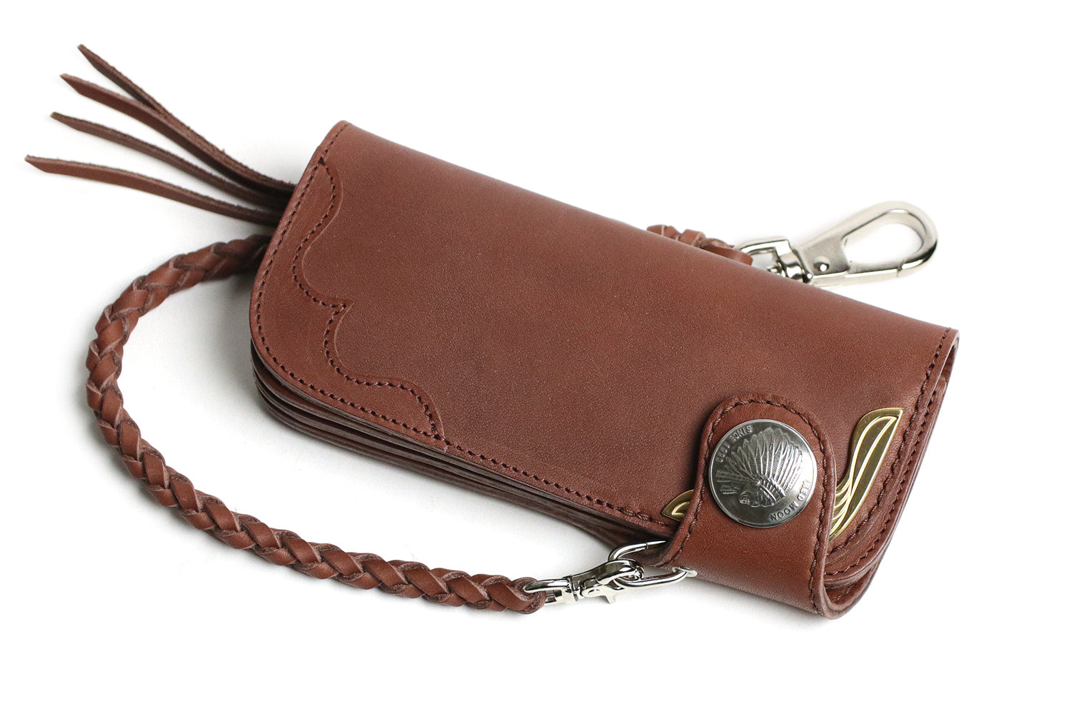 紅月/黃鷹長錢包,翅膀圖案令人印象深刻