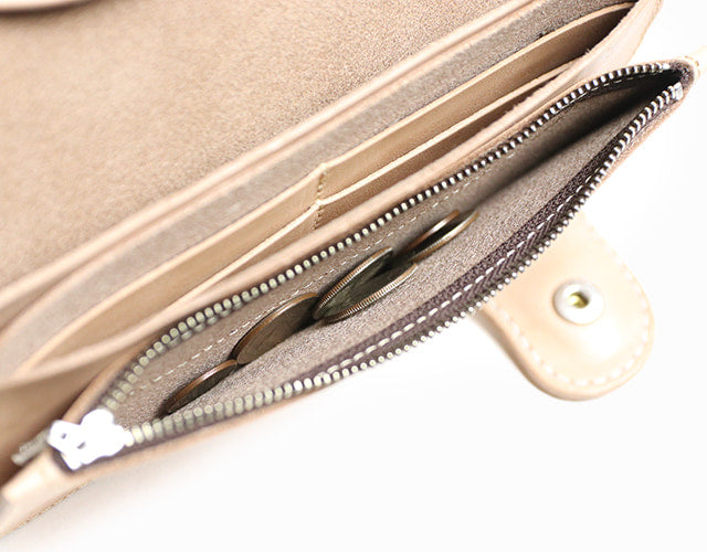 REDMOON 存在感のある翼を宿した「イエローイーグル」モデル ロープ付きオールレザーロングウォレット