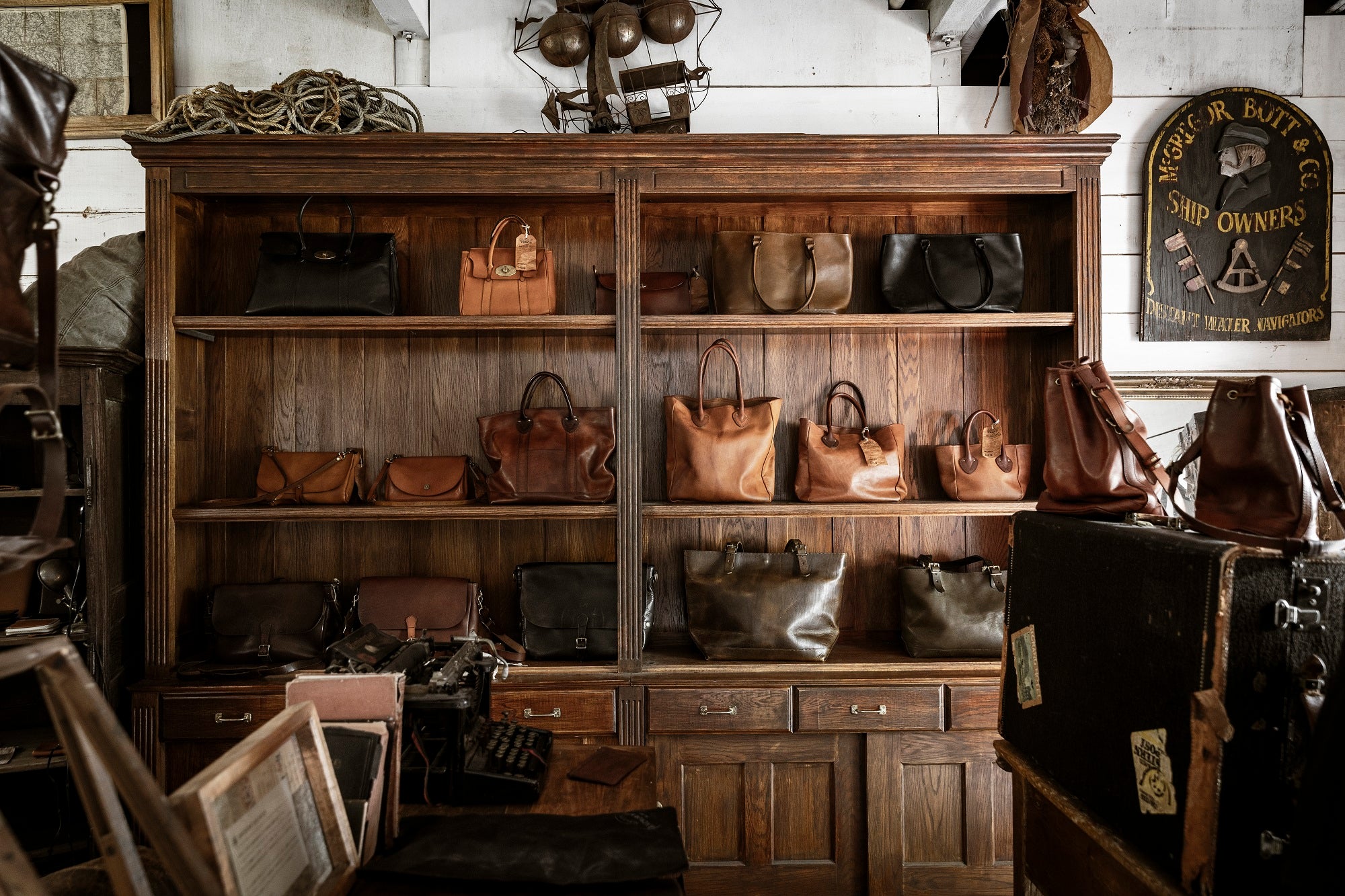 vasco / LEATHER GARCON 2WAY BAG