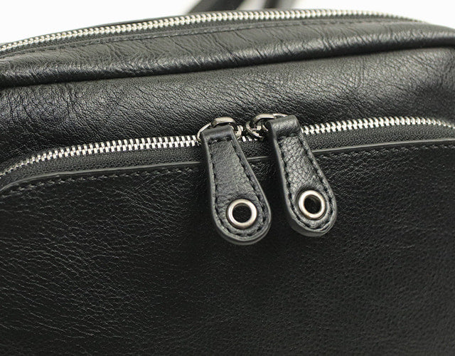 COMPLEX GARDENS / Gigei Soft and lightweight Bangladeshi kip all-leather 2-way shoulder bag M that can also be used as a vertical shoulder bag