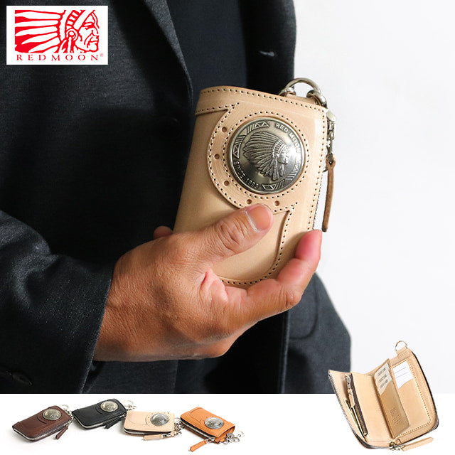 REDMOON / BAREBACK L-zip MIDDLE WALLET