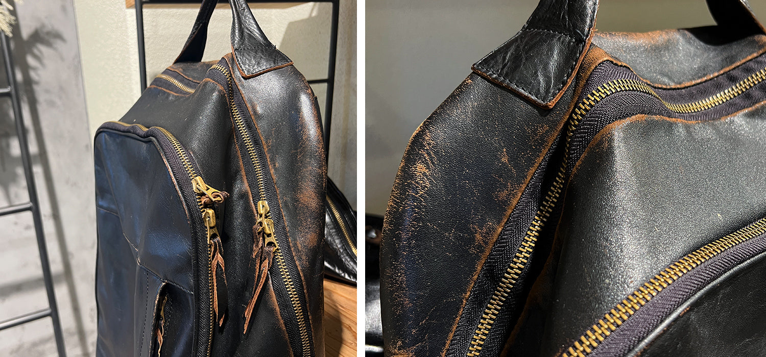 INCEPTION / HORSE HIDE BANANA BAG