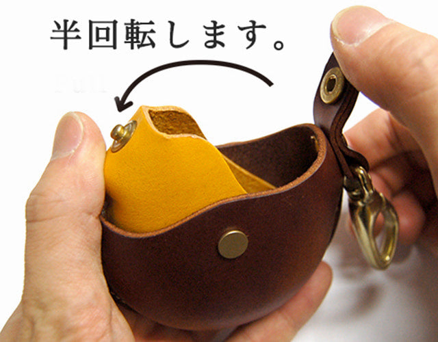 CRAMP / 池之端銀革店 どの色が好き?49通りのカラーバリエーションから選べる回転式コインパース