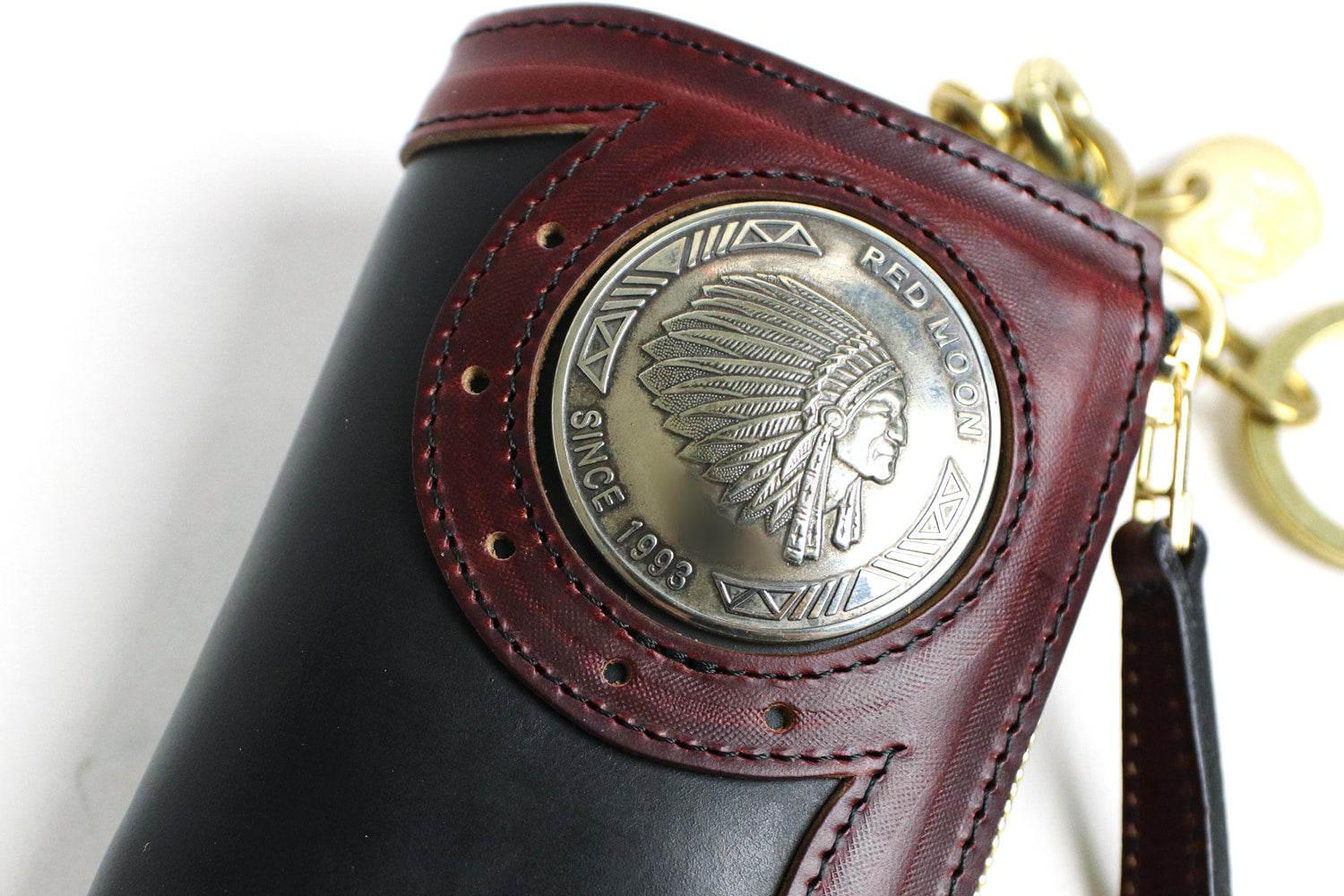 REDMOON / ホーウィン(HORWEEN)クロムエクセルレザー BAREBACK L-zip MIDDLE WALLET