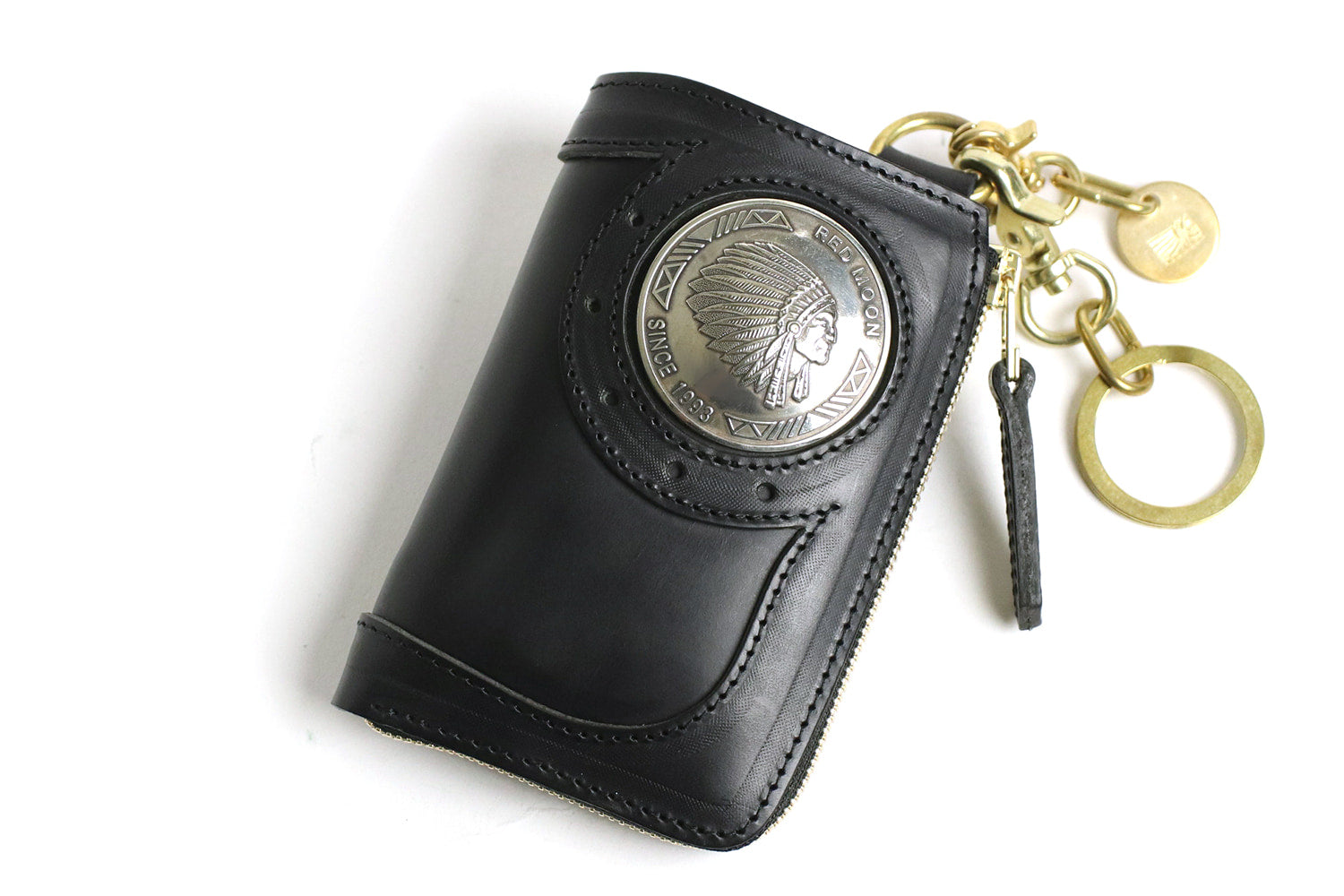 REDMOON / ホーウィン(HORWEEN)クロムエクセルレザー BAREBACK L-zip MIDDLE WALLET