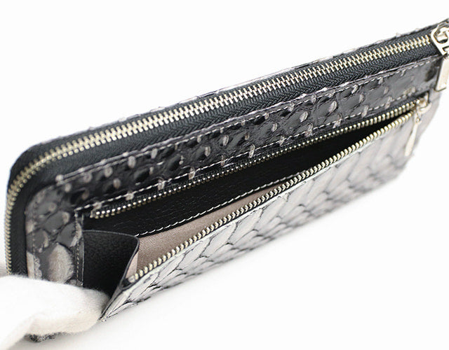 FU-SI FERNALLE / CANTY PYTHON wallet collection 美しいパイソンの日本製Lファスナー長財布