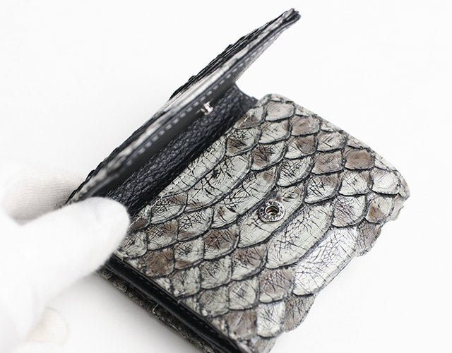 FU-SI FERNALLE / GB PYTHON 錢包系列 精美 Morales Python 三折錢包
