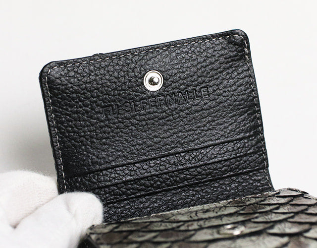 FU-SI FERNALLE / GB PYTHON 錢包系列 精美 Morales Python 三折錢包