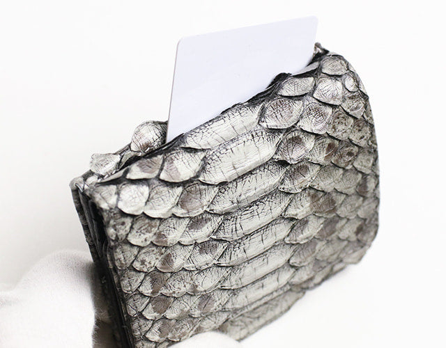 FU-SI FERNALLE / GB PYTHON 錢包系列 精美 Morales Python 三折錢包