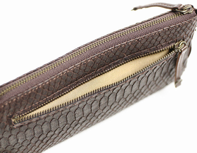FU-SI FERNALLE / Washed PYTHON wallet collection 美しいモラレスパイソンのLファスナーウォレット