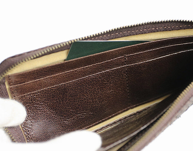 FU-SI FERNALLE / Washed PYTHON wallet collection 美しいモラレスパイソンのLファスナーウォレット