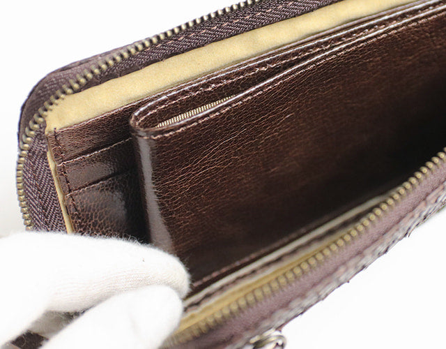 FU-SI FERNALLE / Washed PYTHON wallet collection 美しいモラレスパイソンのLファスナーウォレット