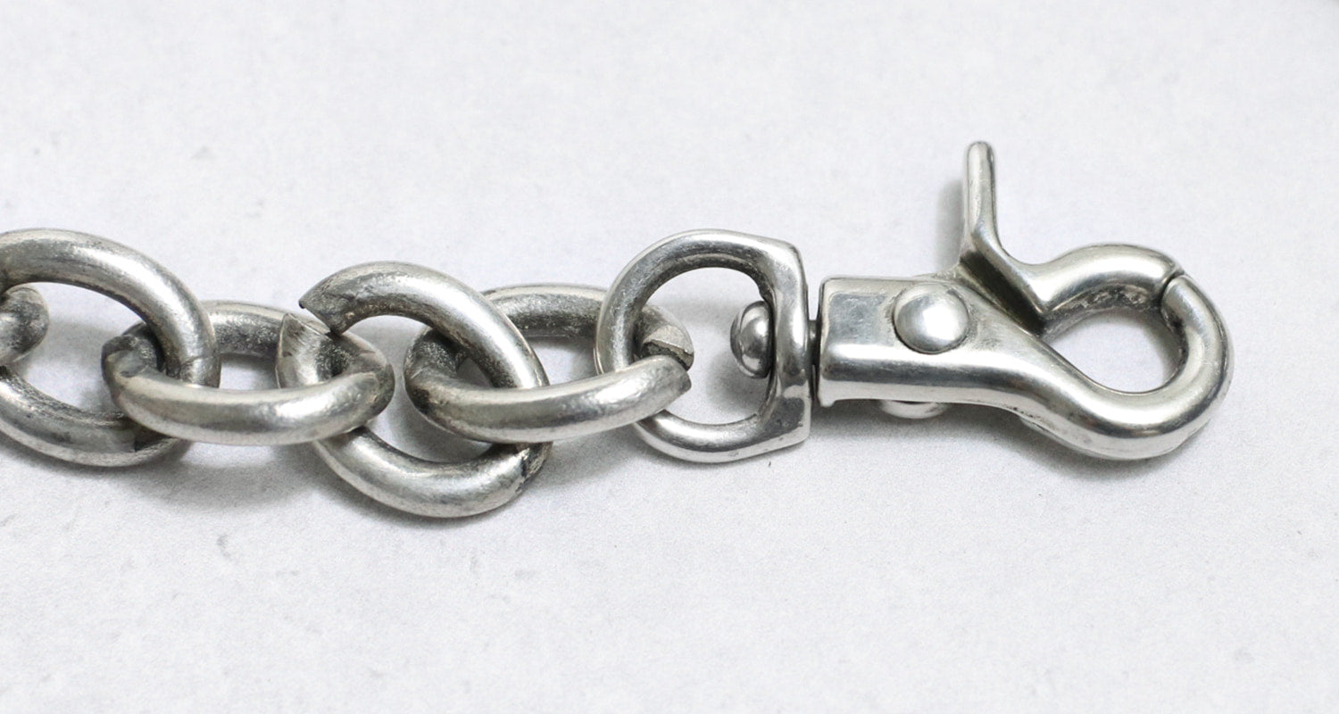INCEPTION / F-HOLE CARABINER 皮夾鏈 鍍銀