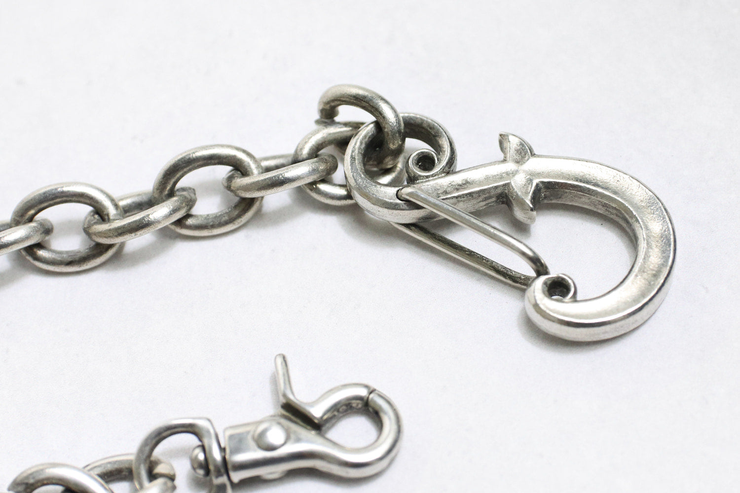 INCEPTION / F-HOLE CARABINER 皮夾鏈 鍍銀