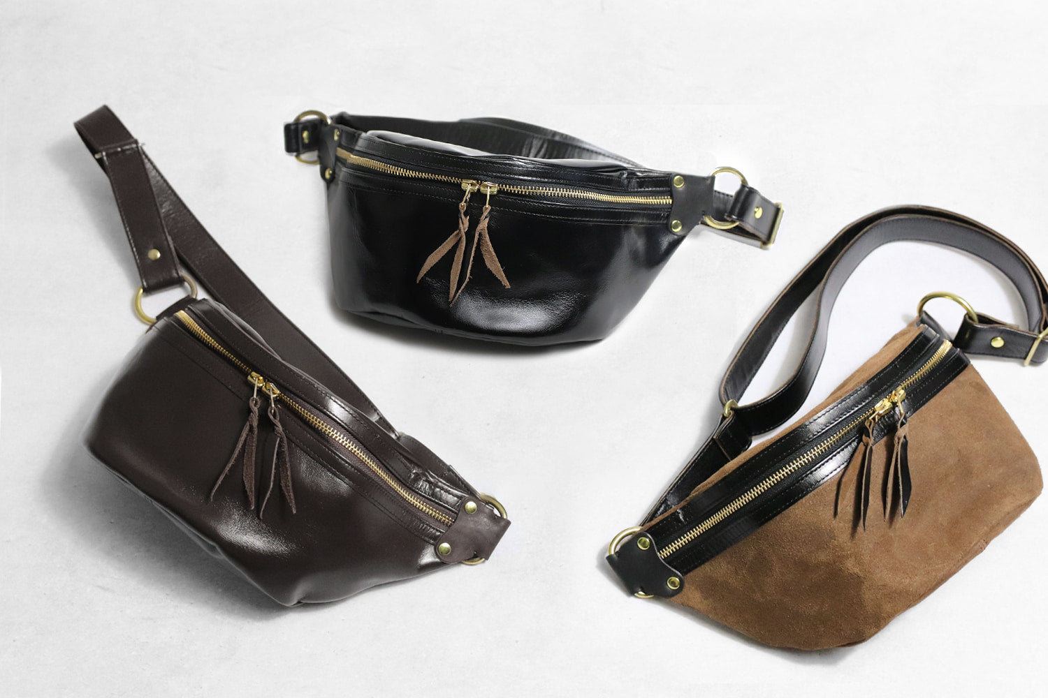INCEPTION / HORSE HIDE FANNY PACK