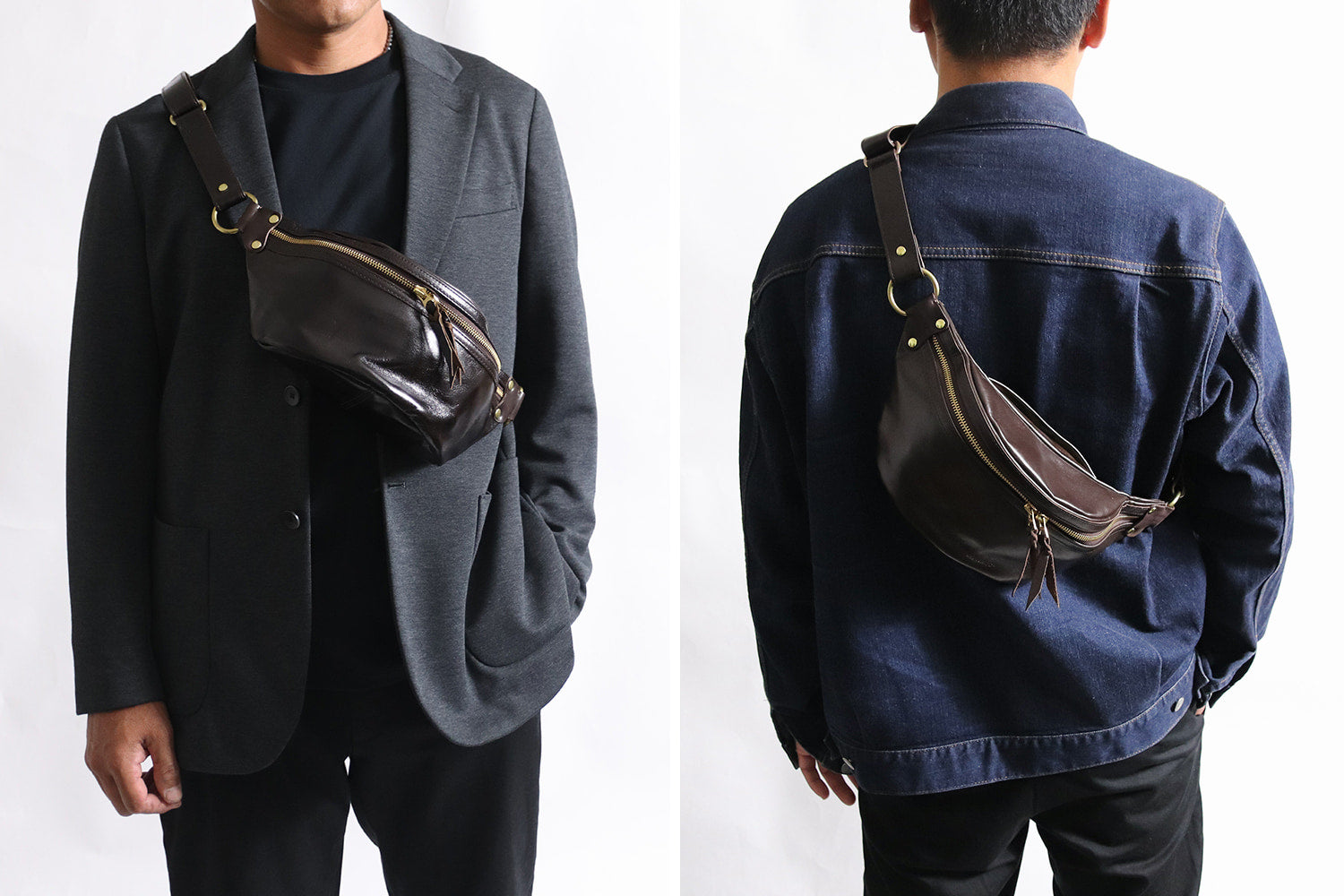 INCEPTION / HORSE HIDE FANNY PACK