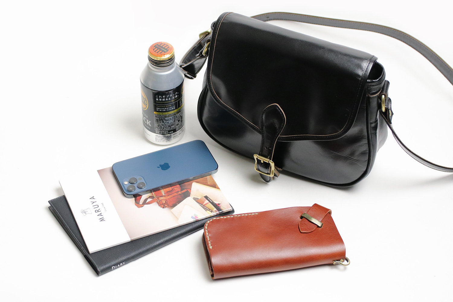 INCEPTION / HORSE HIDE MAIL BAG(SMALL)