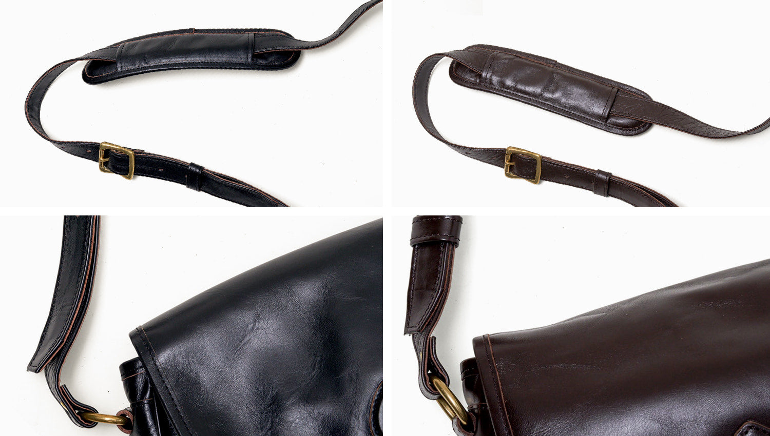 INCEPTION / HORSE HIDE MAIL BAG(MEDIUM)