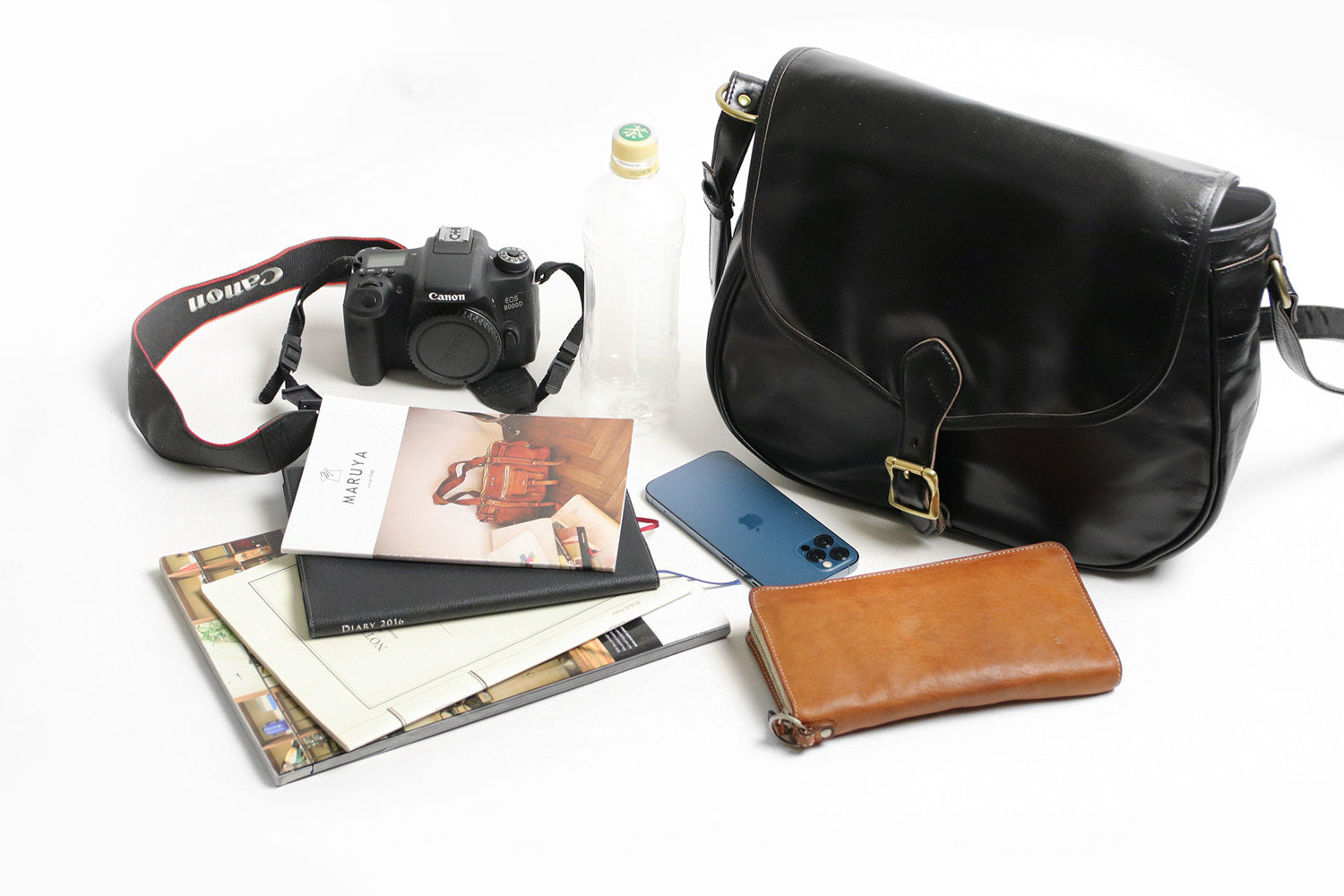 INCEPTION / HORSE HIDE MAIL BAG(MEDIUM)