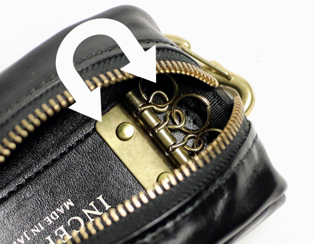 INCEPTION / HORSE HIDE LEATHER KEY CASE