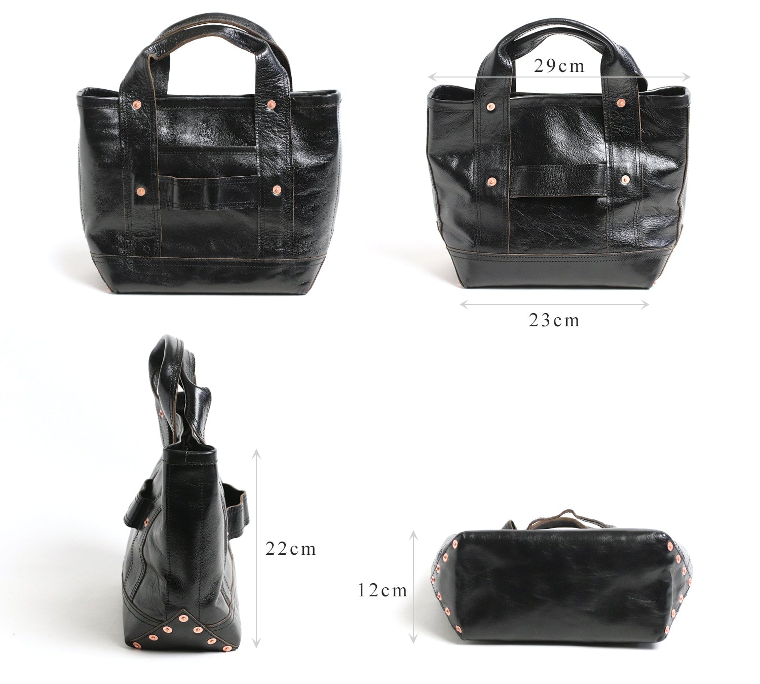 INCEPTION / HORSE HIDE COAL BAG (SMALL)