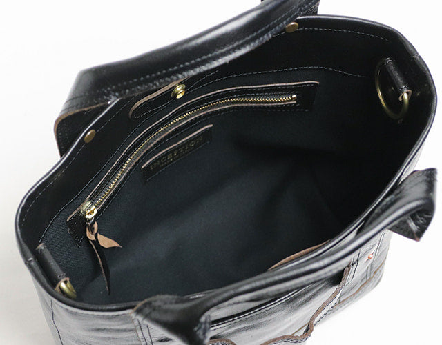 INCEPTION / HORSE HIDE COAL BAG (SMALL)