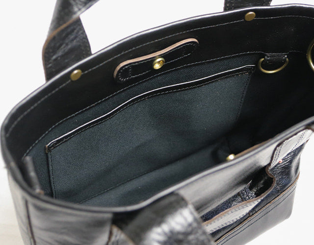 INCEPTION / HORSE HIDE COAL BAG (SMALL)