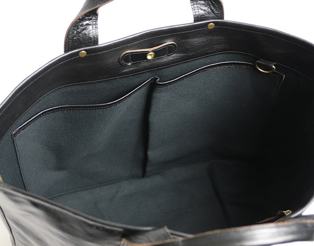 INCEPTION / HORSE HIDE COAL BAG (LARGE)