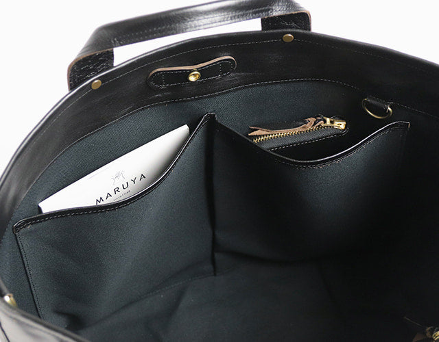 INCEPTION / HORSE HIDE COAL BAG (LARGE)