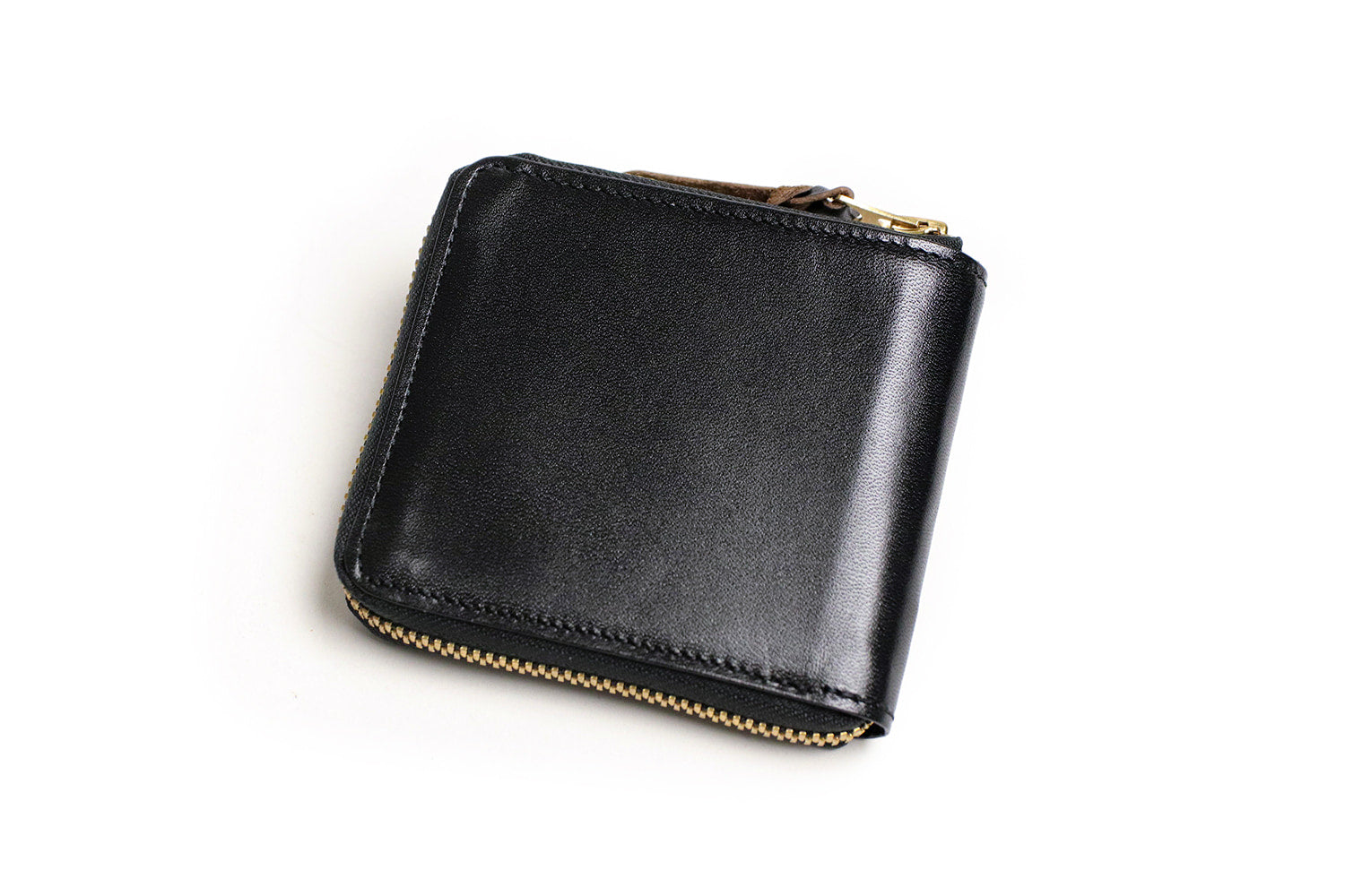 INCEPTION / HORSE HIDE ROUND SHORT WALLET