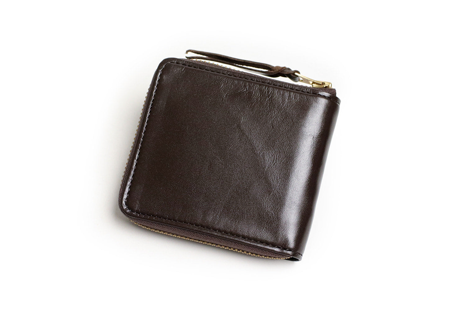 INCEPTION / HORSE HIDE ROUND SHORT WALLET