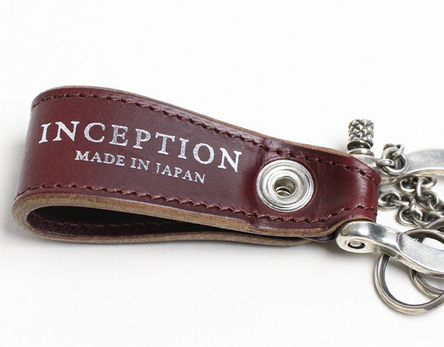 INCEPTION / Chromexcel 皮革鑰匙圈 鍍銀