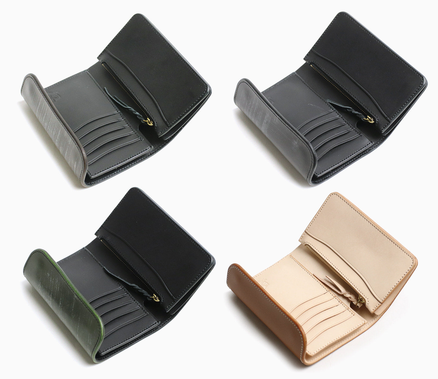 INCEPTION / UK BRIDLE LEATHER MIDDLE WALLET