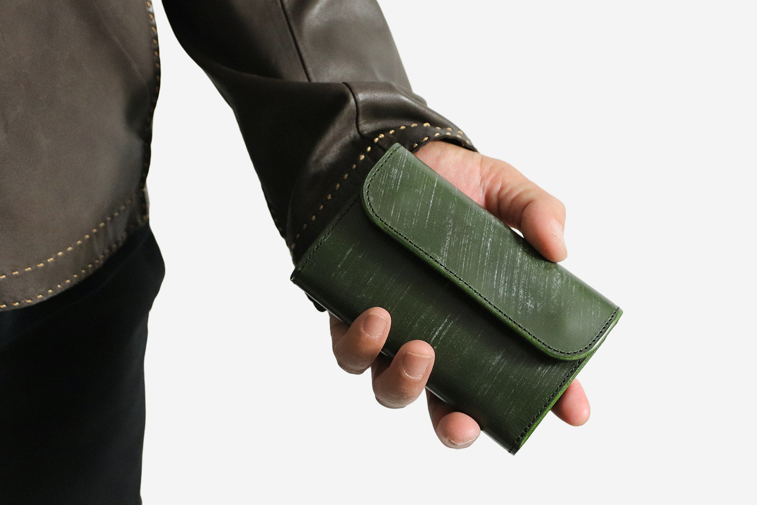 INCEPTION / UK BRIDLE LEATHER MIDDLE WALLET