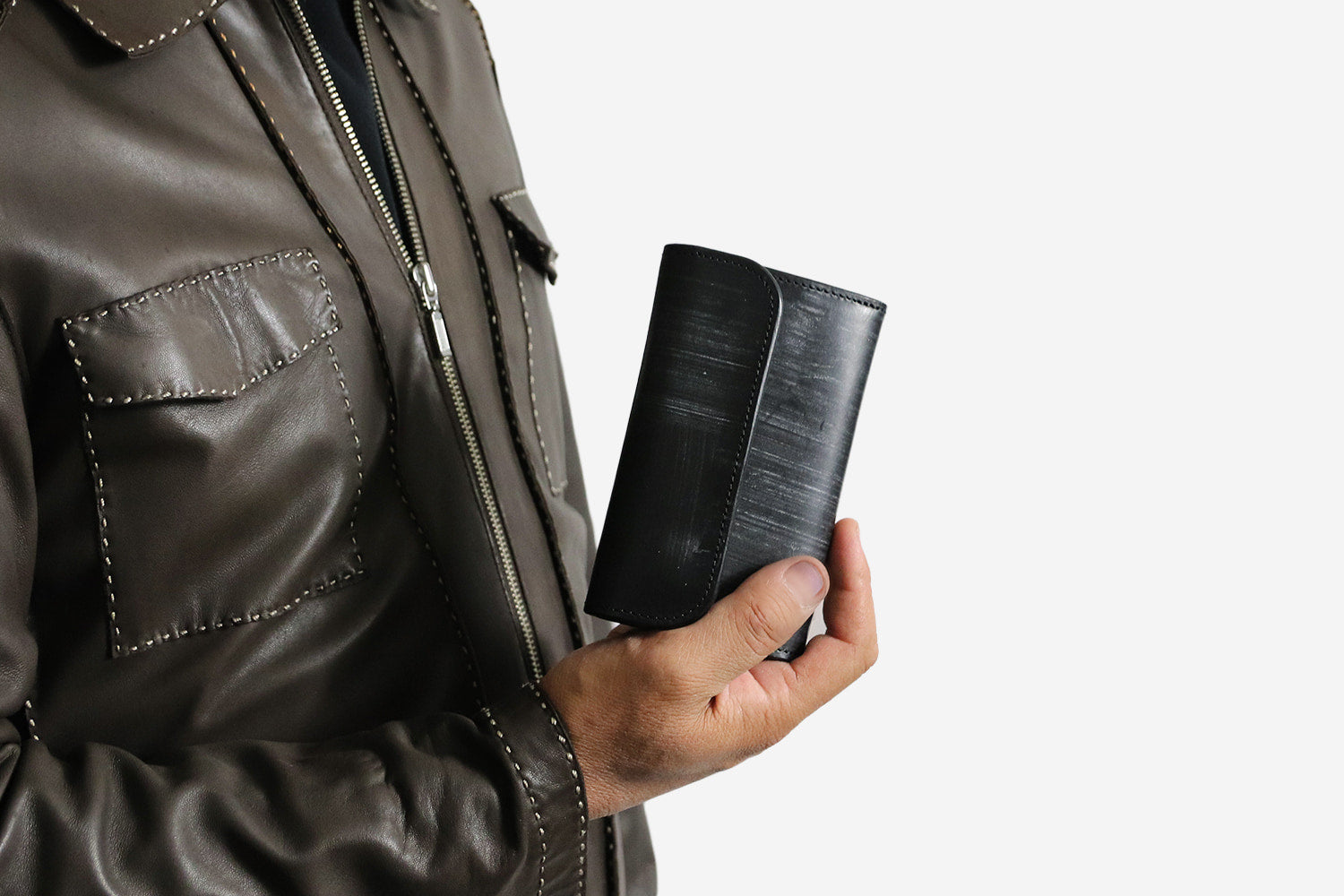 INCEPTION / UK BRIDLE LEATHER MIDDLE WALLET