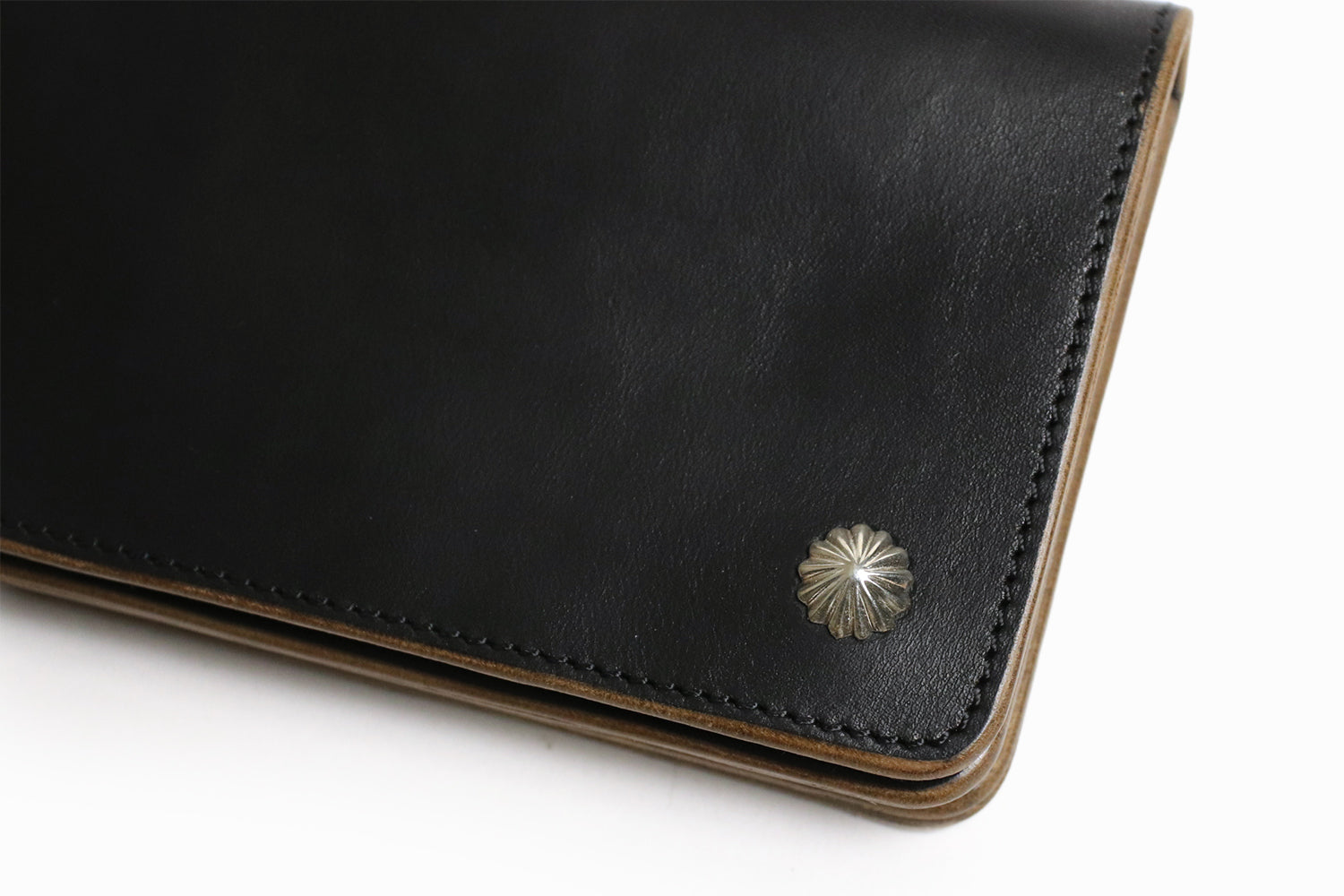 INCEPTION / HORSE BUTT LEATHER TRUCKER WALLET(LONG) CONCHO