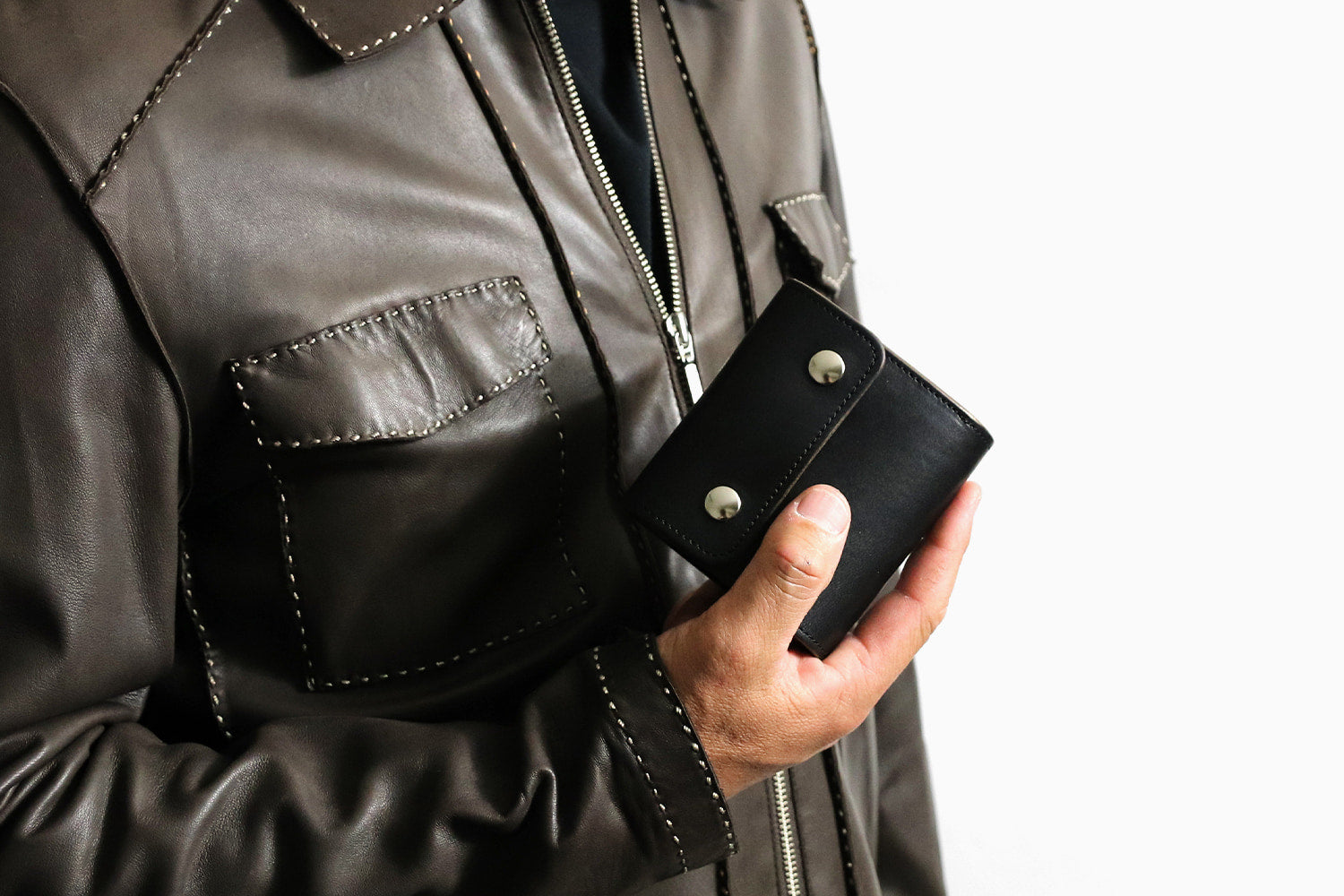 INCEPTION / 馬臀皮卡車司機錢包（短款）