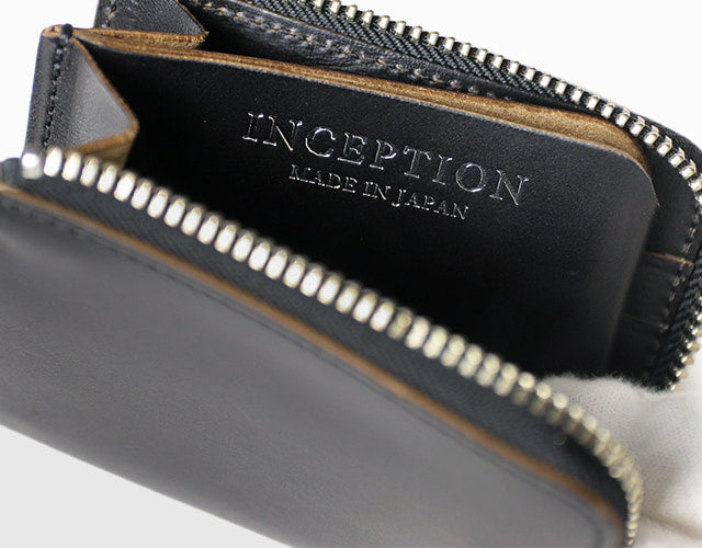 INCEPTION / HORSE BUTT LEATHER L.FASTENER SHORT WALLET