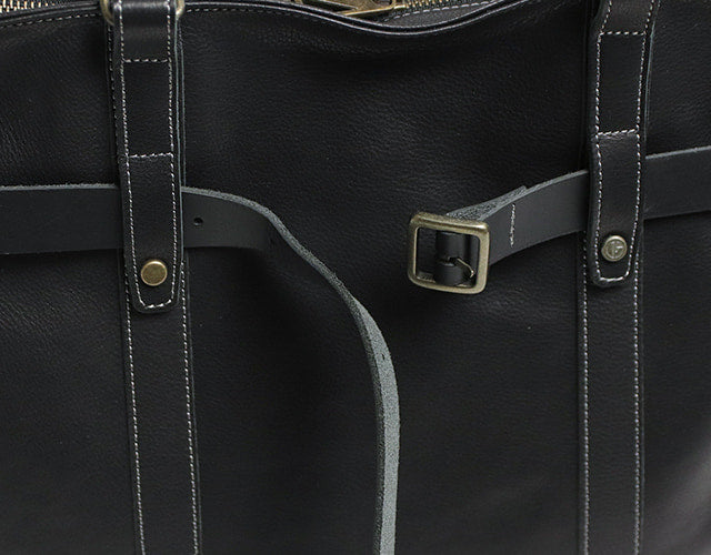 JYO ARVINISTA APRICA 日本製牛革 × ベルト使いの大胆なデザイン ソフトで上質なレザートート