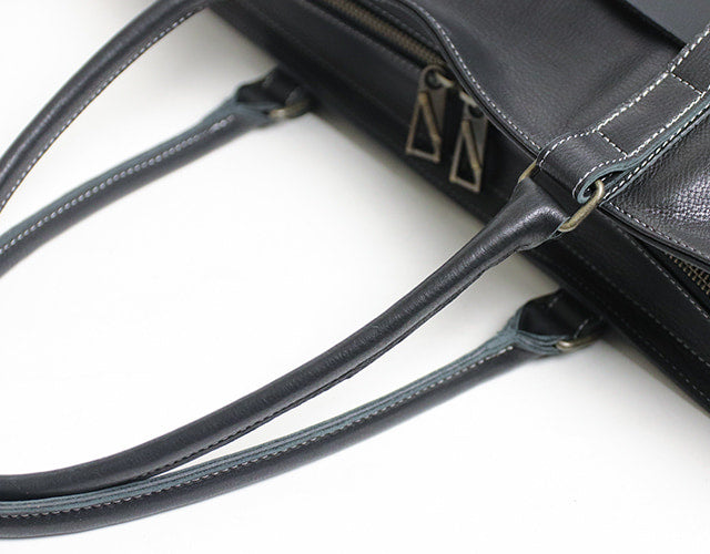 JYO ARVINISTA APRICA 日本製牛革 × ベルト使いの大胆なデザイン ソフトで上質なレザートート