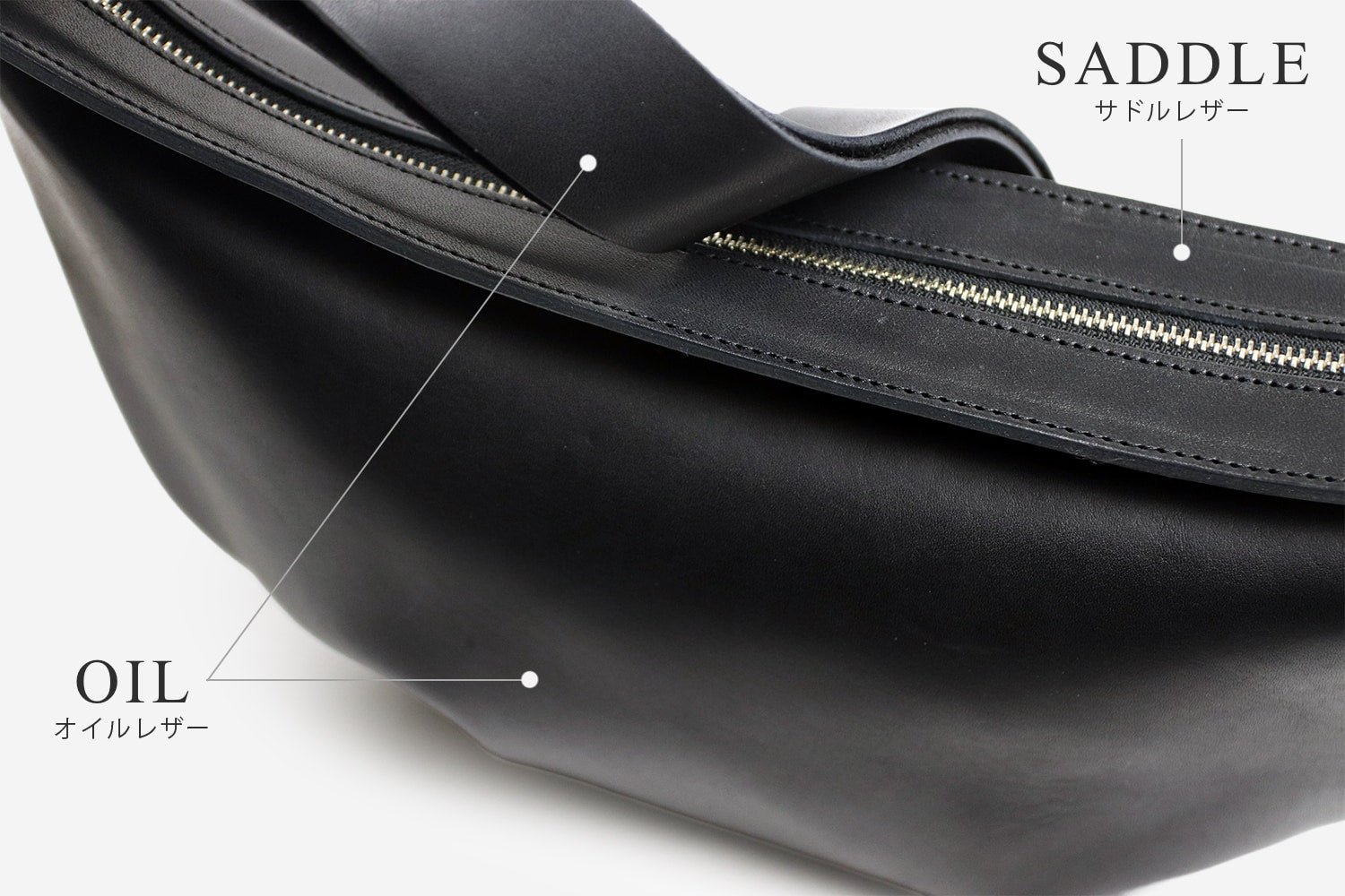 REDMOON / 全皮肩包,飾有醒目的 38 毫米裝飾扣