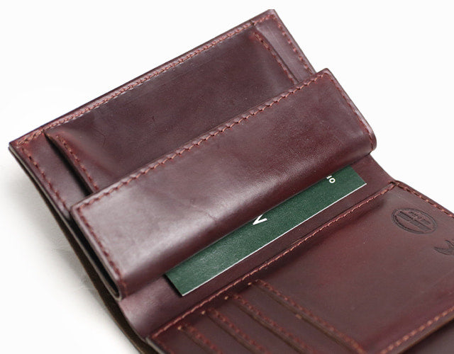 MR.OLIVE E.O.I HORWEEN CHROMEXCEL LEATHER / COMPACT WALLET
