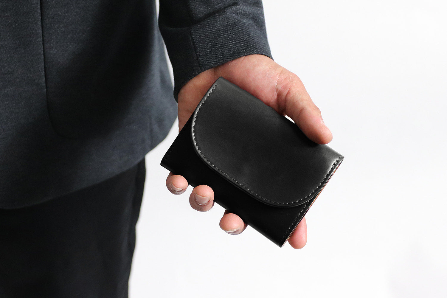 MR.OLIVE E.O.I HORWEEN CHROMEXCEL LEATHER / COMPACT WALLET