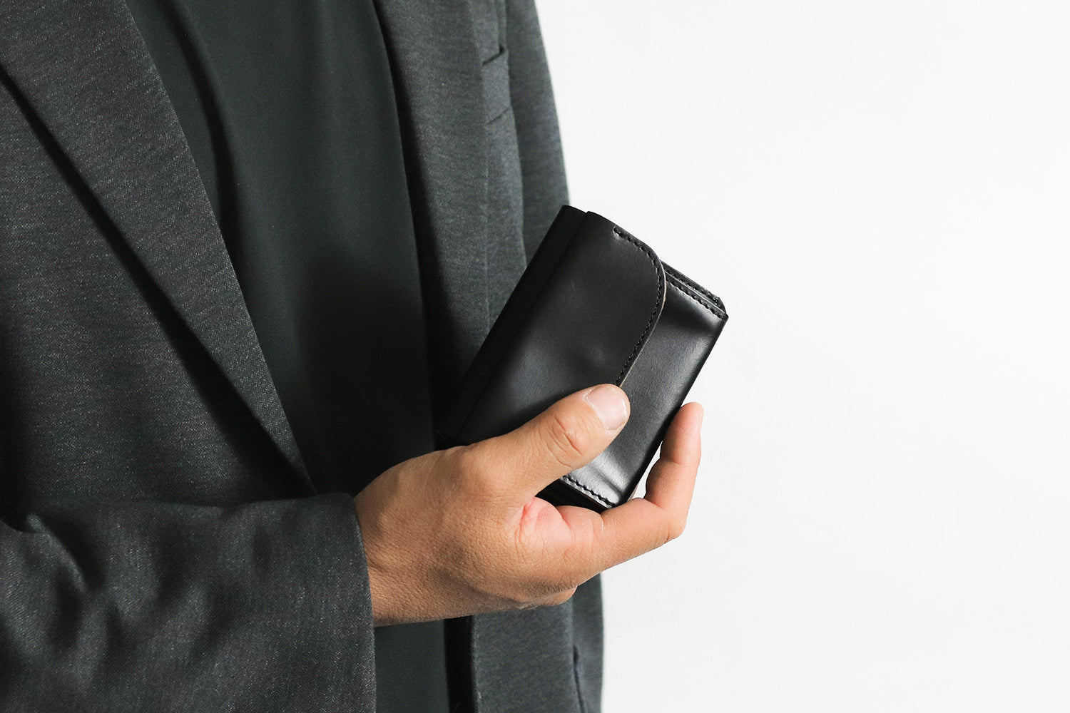 MR.OLIVE E.O.I HORWEEN CHROMEXCEL LEATHER / MINI WALLET