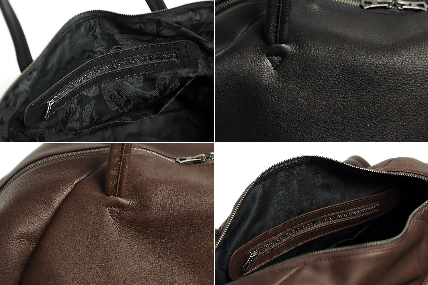 MR.OLIVE E.O.I IMPERMA-LEATHER / DRAPE BOSTON BAG
