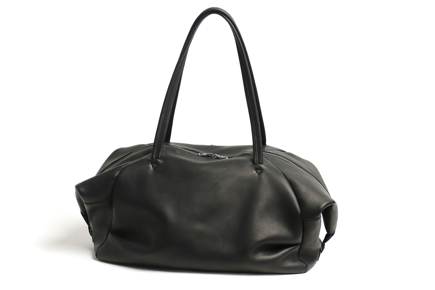 MR.OLIVE E.O.I IMPERMA-LEATHER / DRAPE BOSTON BAG
