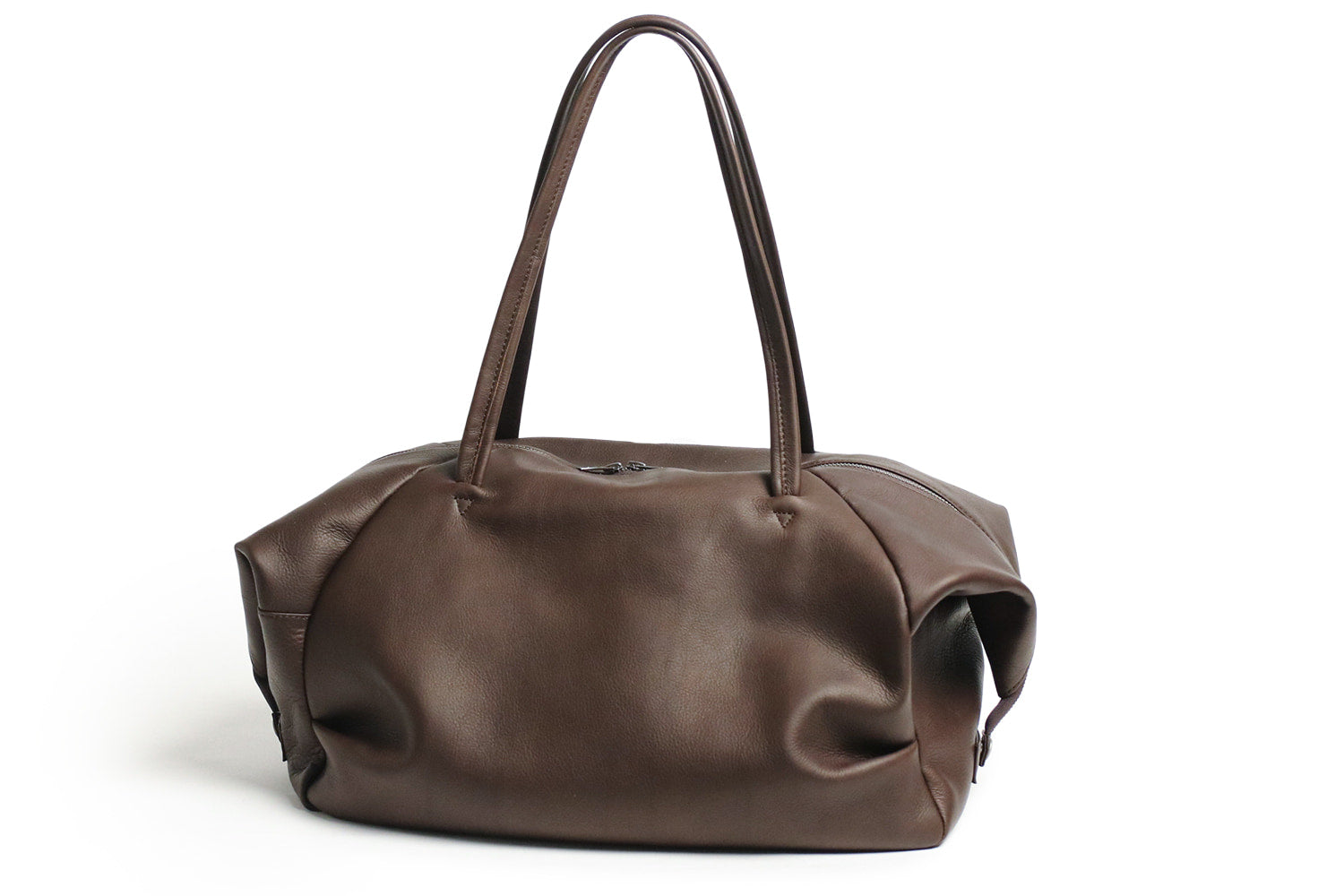 MR.OLIVE E.O.I IMPERMA-LEATHER / DRAPE BOSTON BAG