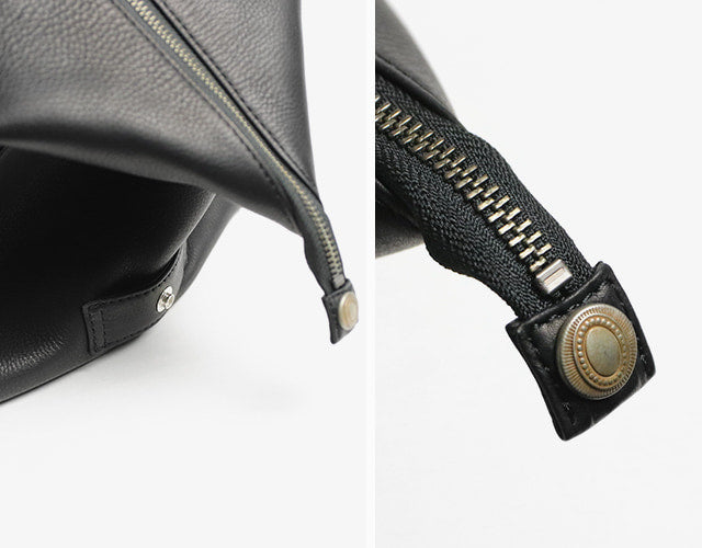 MR.OLIVE E.O.I IMPERMA-LEATHER / DRAPE BOSTON BAG