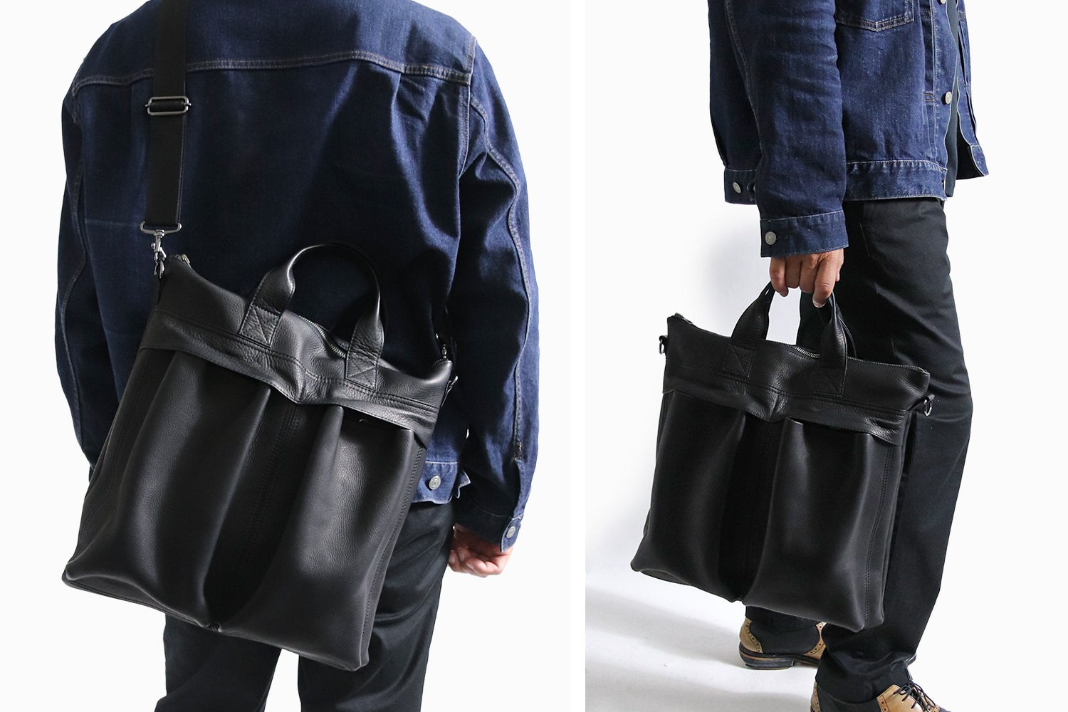 MR.OLIVE E.O.I IMPERMA-LEATHER / HELMET BAG