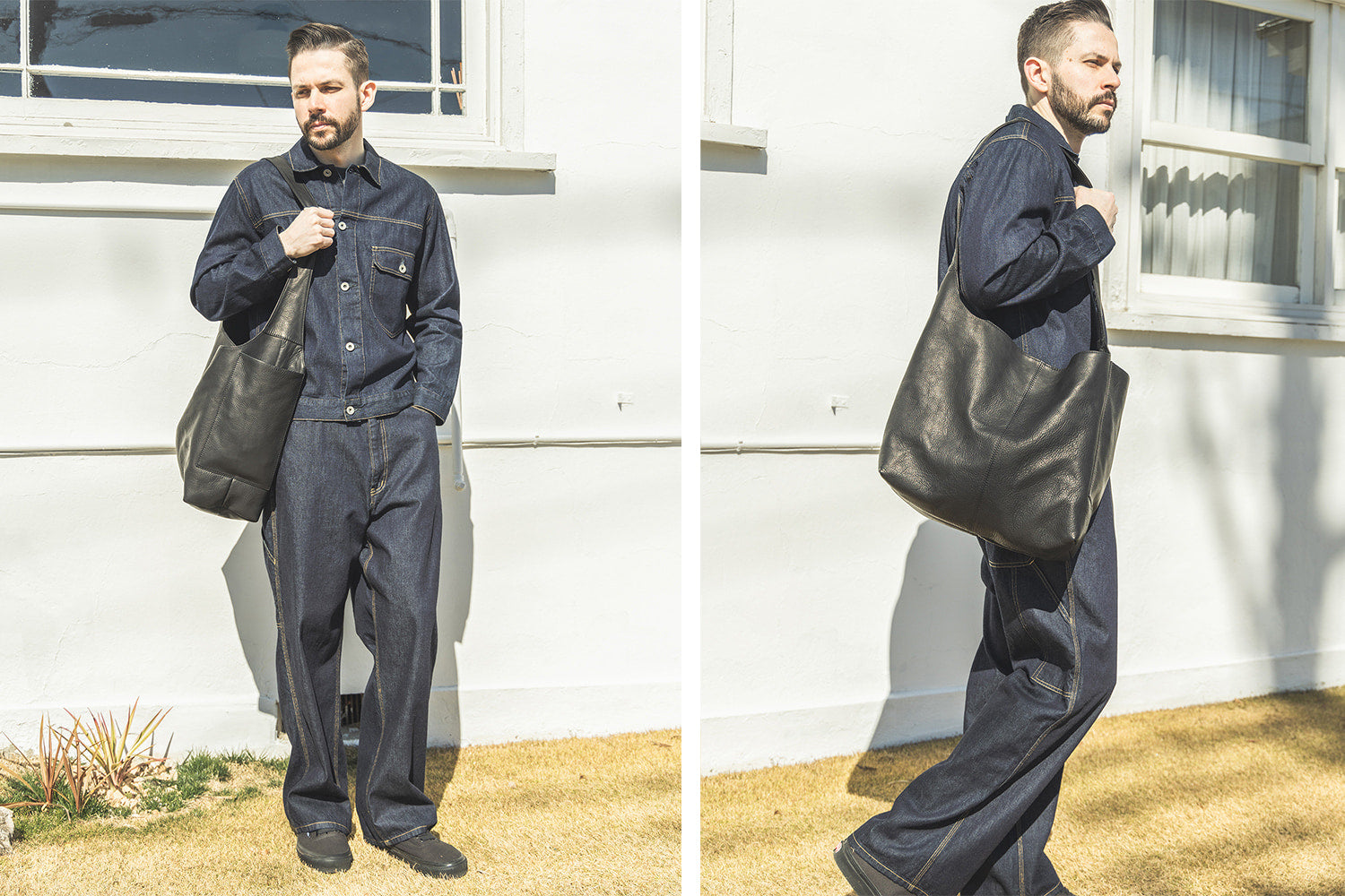 MR.OLIVE E.O.I IMPERMA-LEATHER / ONE SHOULDER BAG